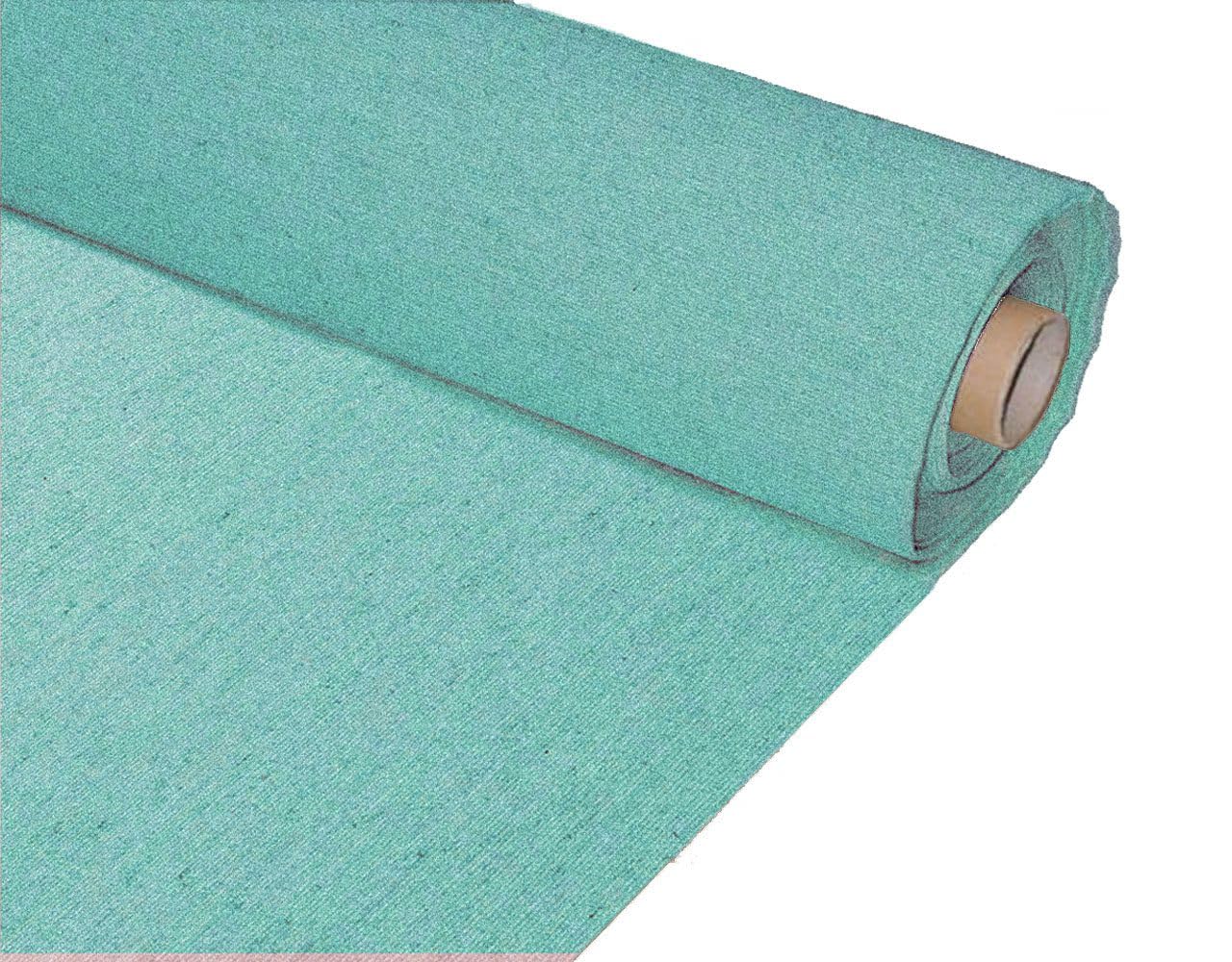 Tela de loneta lisa tintada por metros barata | Telas para confección manualidades forros y tapizar de colores liso | Costura de cojines manteles cortinas bolsos | Ancho 280cm Color Cyan