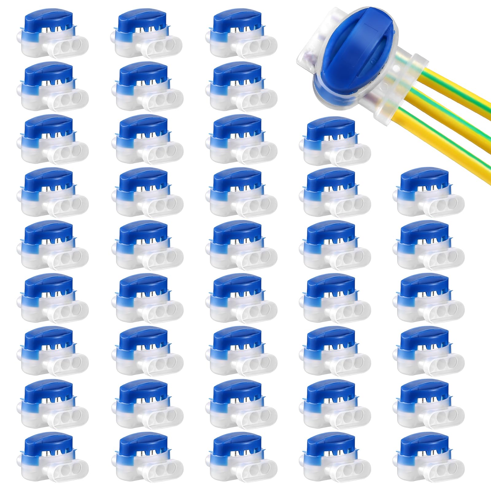 Photo 1 of GWHOLE 40Pcs 3-Way Waterproof Wire Connectors