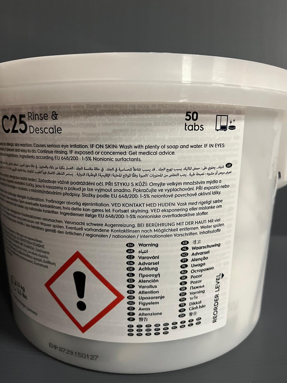 Electrolux Professional - Detergenti Solidi - C22 Cleaning Tab e C25 Rinse & Descale Tab
