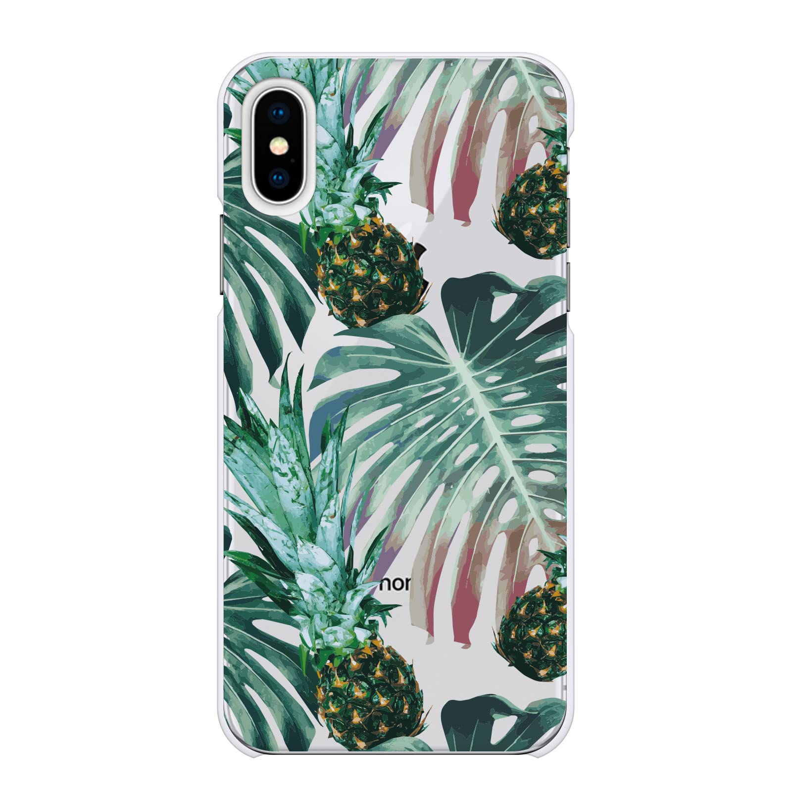 アイフォンケース　iPhoneX/XS　パイナップル　ハワイ　ウクレレ　スマホ Amazon.co.jp: Ruuu iPhoneX iPhone XS 兼用 ハード スマートフォン