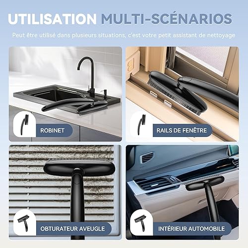 Miniatura 9 de Rotatebrush - Cepillos giratorios de limpieza de hendiduras, artículos esenciales para el hogar, herramienta de limpieza para limpieza, suministros