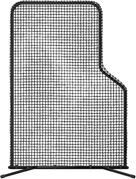 MR L-Screen, Professional Baseball Pitching Screen 7x5FT, Baseball Pitching Net, Baseball Protective Screen, Baseball Softball Screen for Field, Portable Batting Screen, Pitcher Screen Safety Screen…