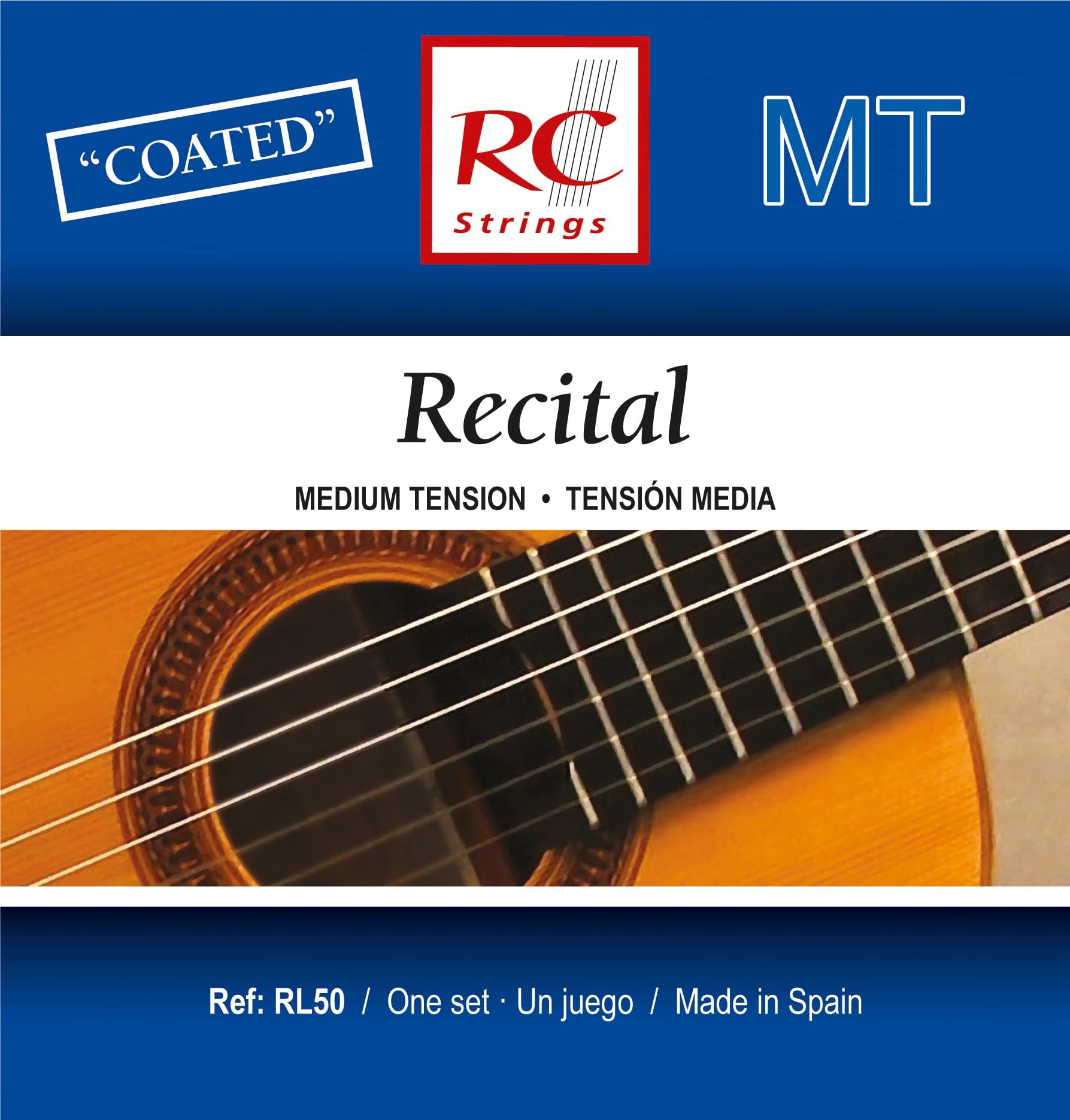 RL50 Recital Nylon Guitar Strings, Medium Tension