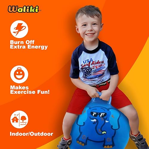 Miniatura 3 de Pelota para saltar rebotadora WALIKI TOYS azul Azul