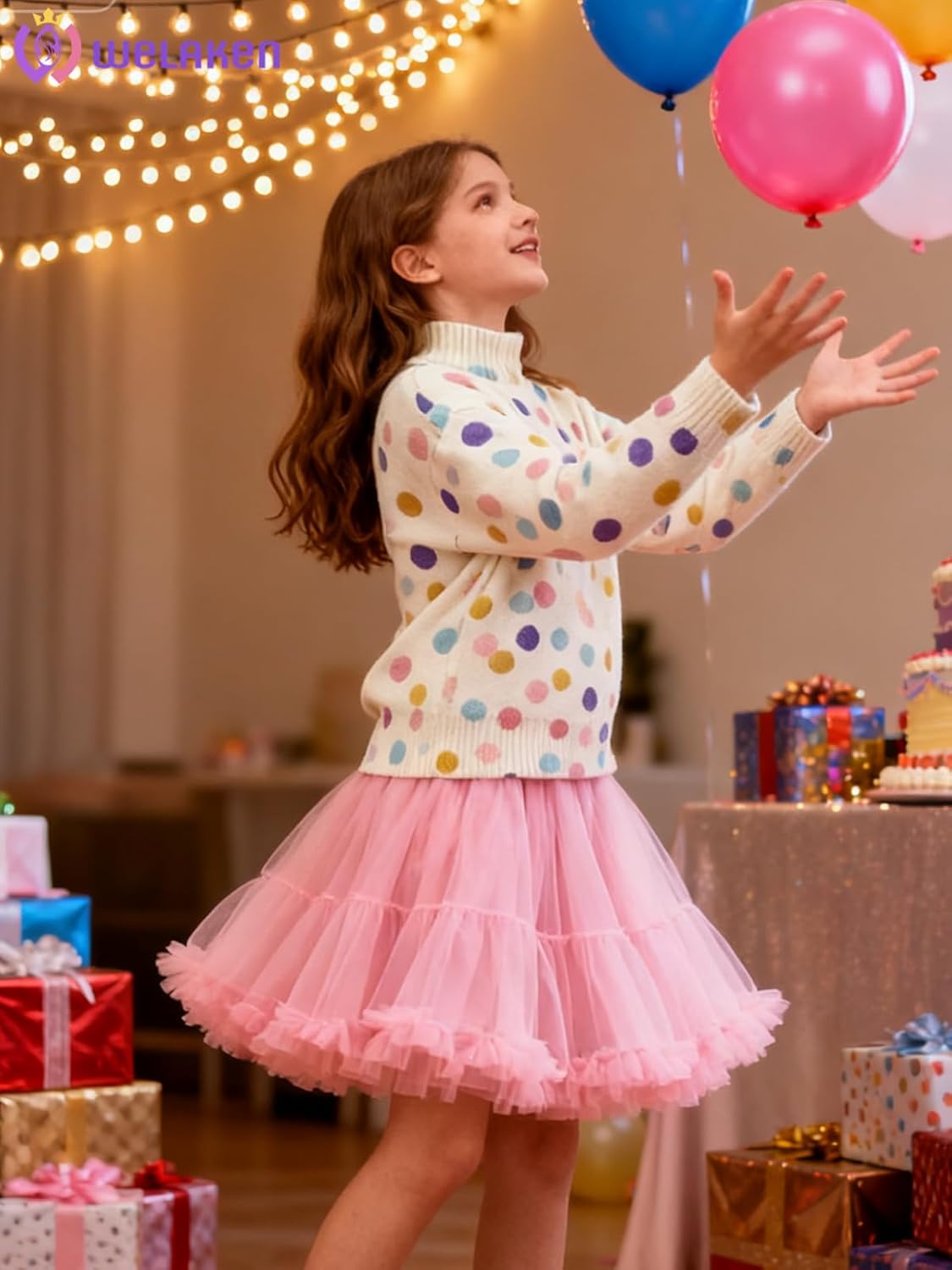 WELAKEN Pullover Sweaters for Girls Kids & Toddler Little Girl's Knitted Sweatshirts - Image 4