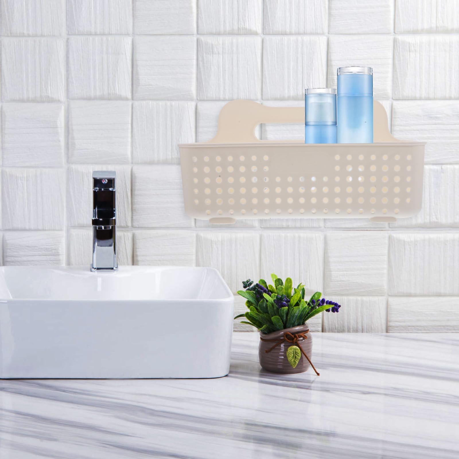 Mikinona Mensola Portaoggetti Per Bagno Organizer Per Doccia Mensola Portaoggetti Per Cucina Porta Shampoo