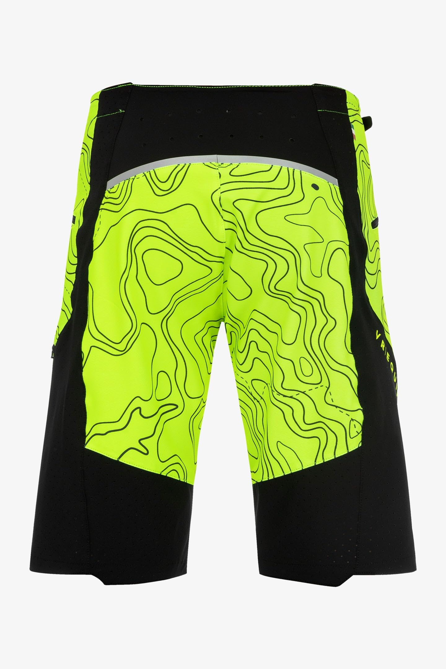 Valentino Rossi VR46 Pantaloni Performance Short MTB Topography,30,Giallo