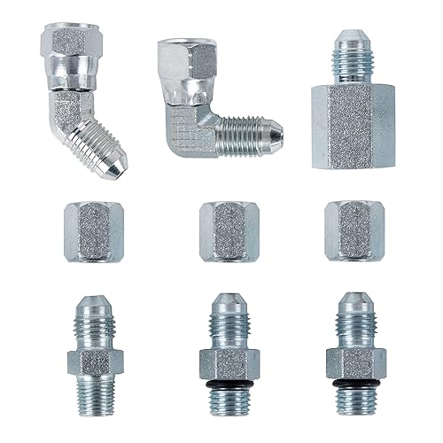 Miniatura 6 de Probador de compresión automotriz motor de gasolina cilindro medidor de presión kit de herramientas de prueba para Ford Powerstroke 6.0L y 7.3L