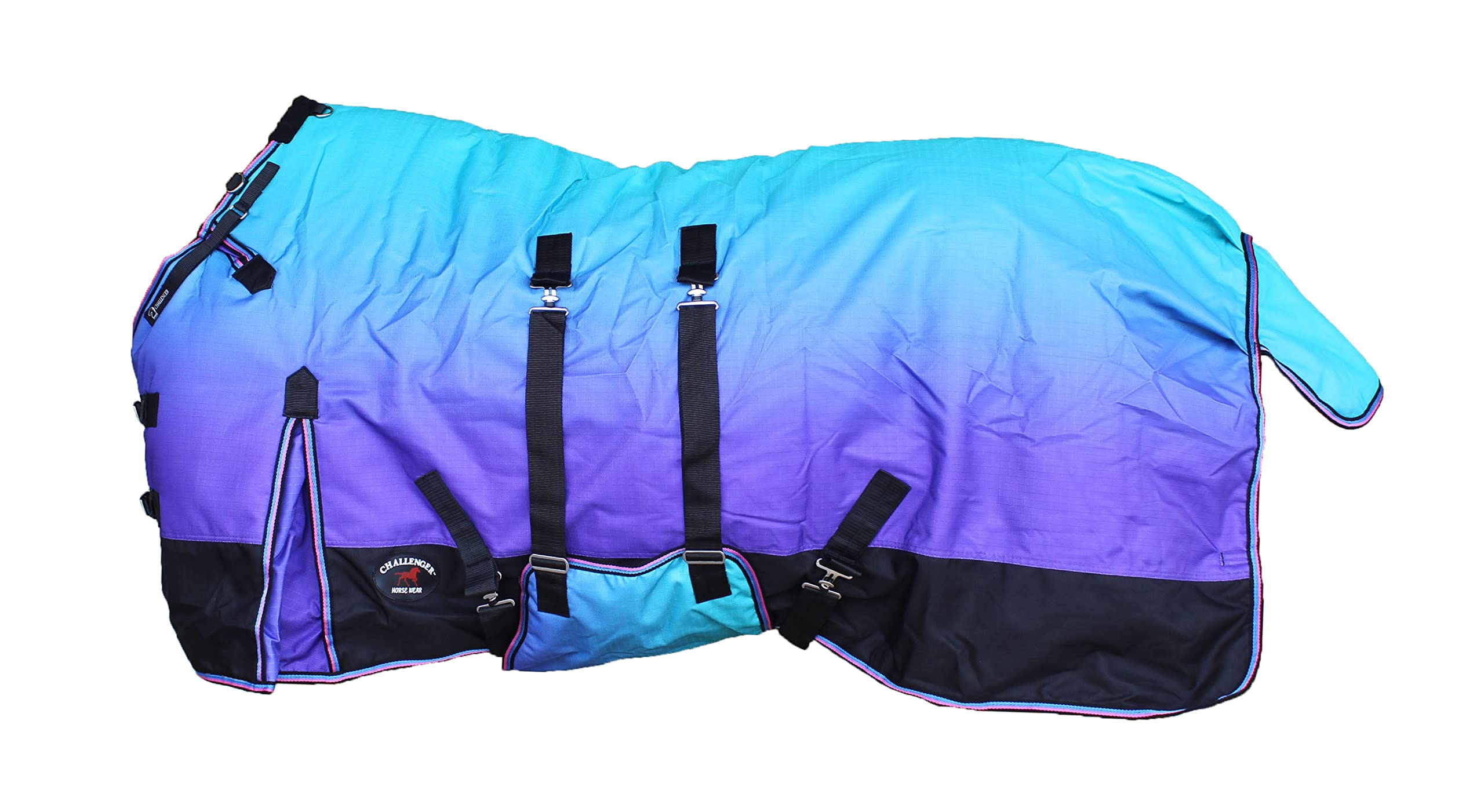 76" Challenger 1200D Turnout Waterproof Rain Horse Sheet Light Winter Blanket 394B