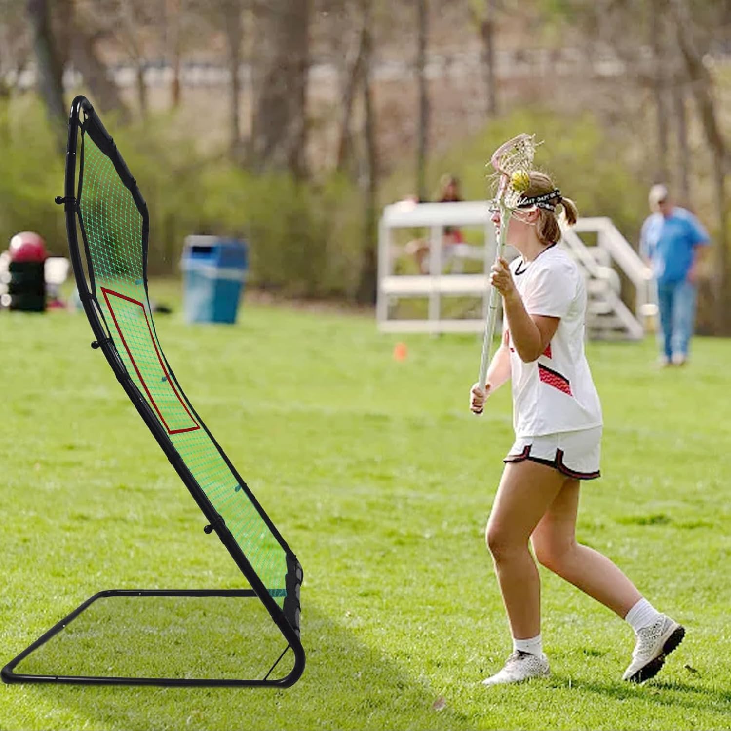 Pitch Back Baseball Rebounder, 42x72 Assemble Portable