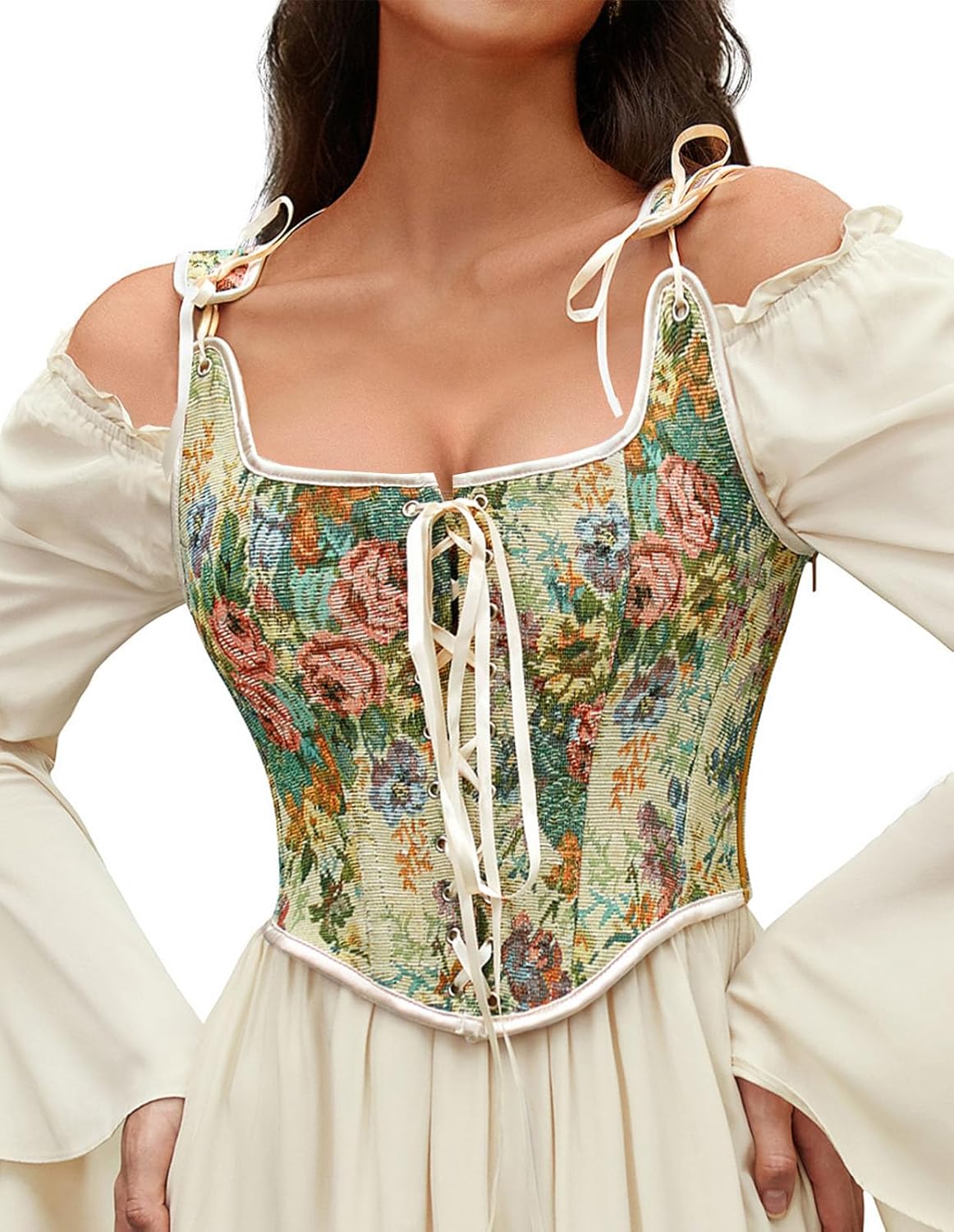 Scarlet Darkness Renaissance Corset Top