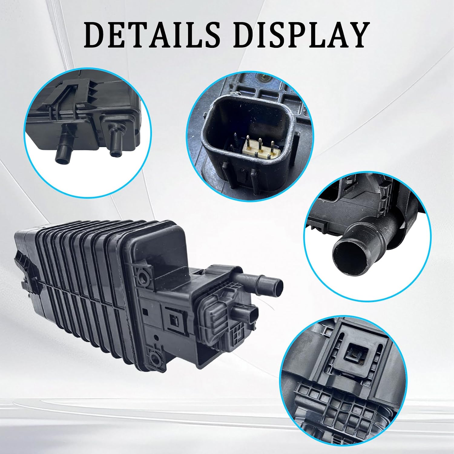 Vapor Charcoal Canister Assembly Compatible with 2018-2025 Toyota Rav4 Highlander Camry Avalon Venza Crown 2.5L Replace 77740-06240 77740-33240 77740-0E140