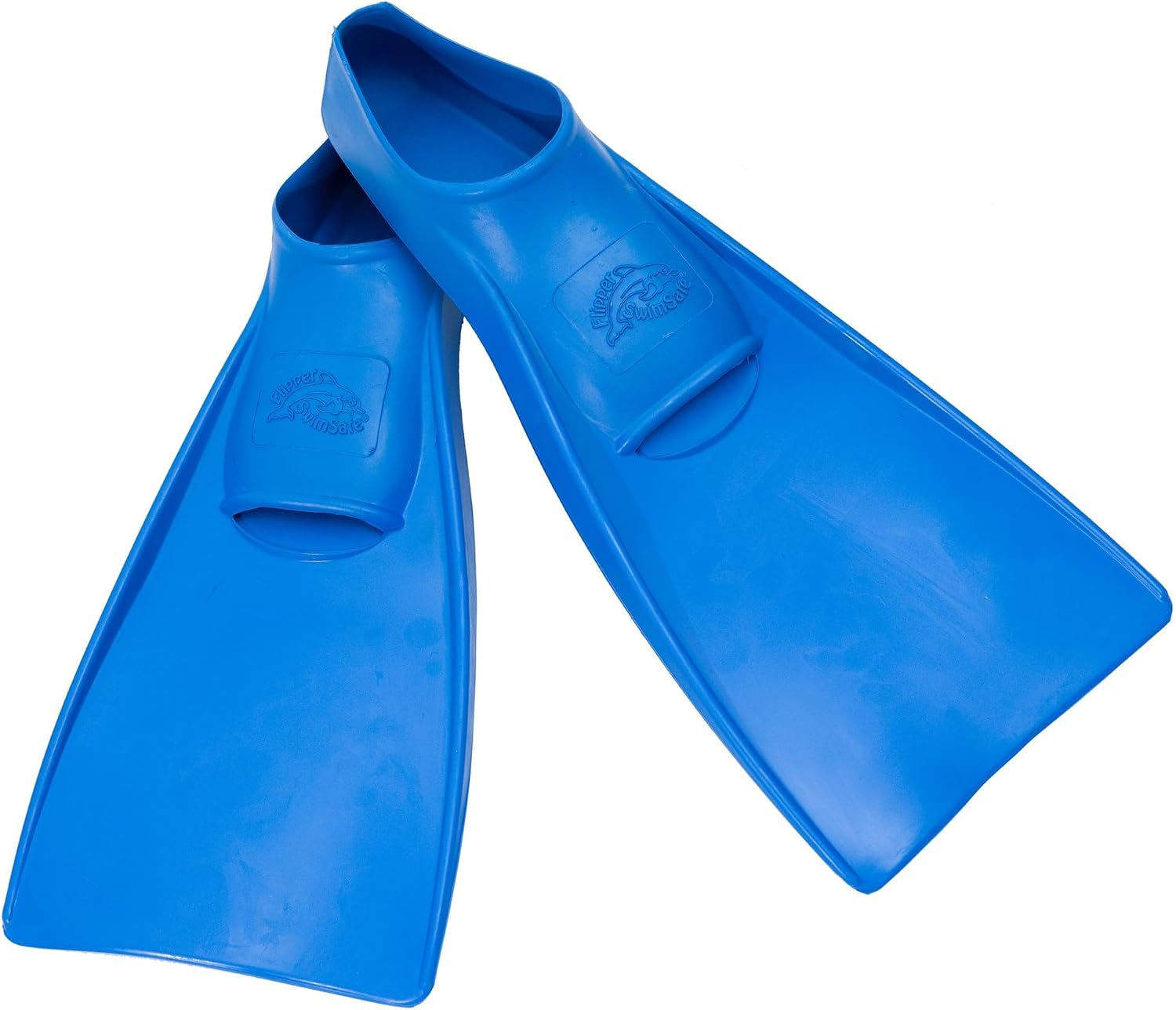 flipper swimsafe 1151 swimming fins for children blue size 34 - 35 made of natural rubber as a swimming aid for carefree swimming and bathing fun