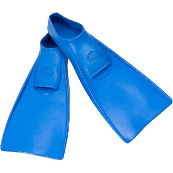 Flipper SwimSafe 1111 - Schwimmflossen f r Kinder und Kleinkinder in der Farbe Blau Gr e 24   26 aus Naturkautschuk als Schwimmhilfe f r unbeschwerten Schwimm- und Badespa