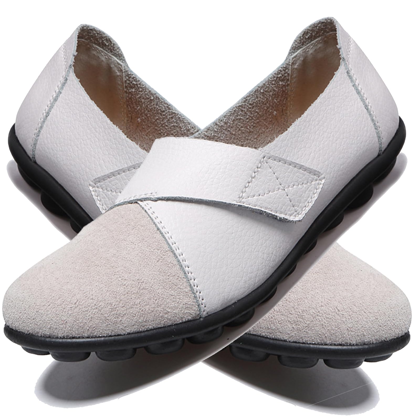 Aocase Bunion Shoes for Women Highly Elasticated Sports Running Shoes Ladies Shoes Swollen Feet Orthopedic Trainers Diabetic Shoes for Women,White,40/250mm