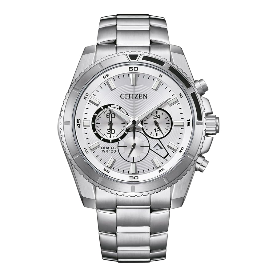 CITIZEN AN8200-50A Men's Analogue Quartz Watch with
