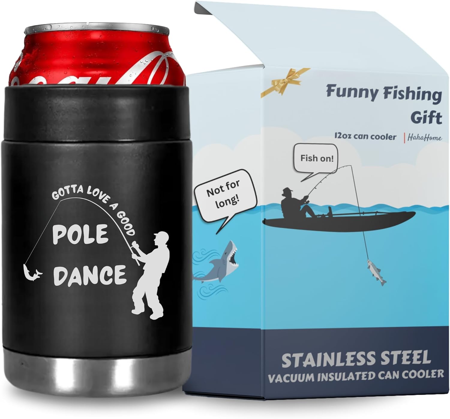Pole Dance Fish Koozie