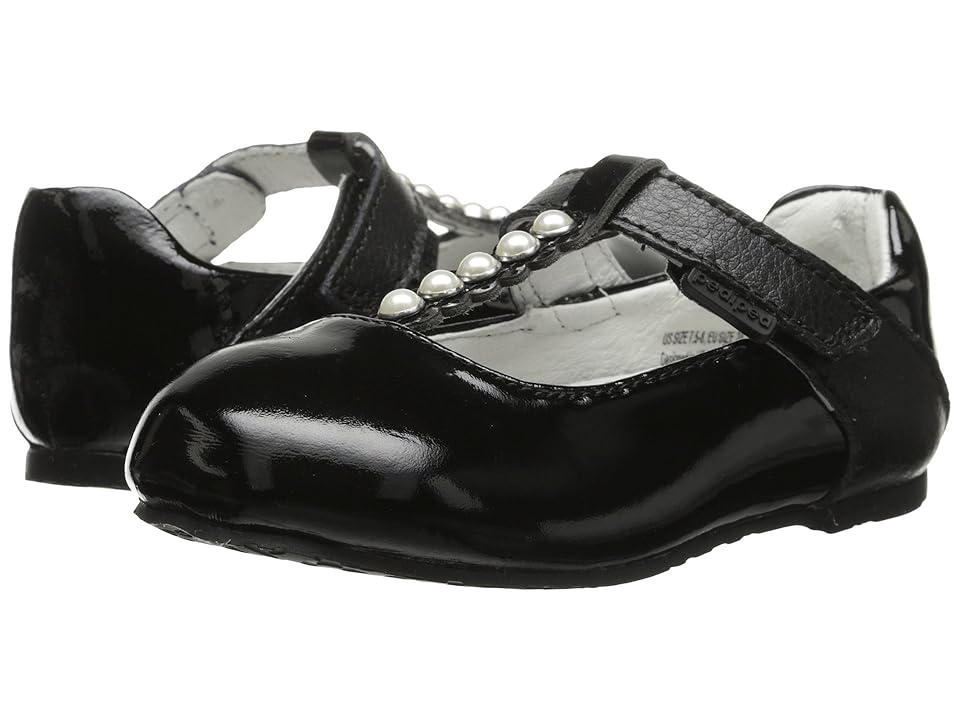 

pediped Victoria Flex (Toddler/Little Kid) (Black) Girl's Shoes
