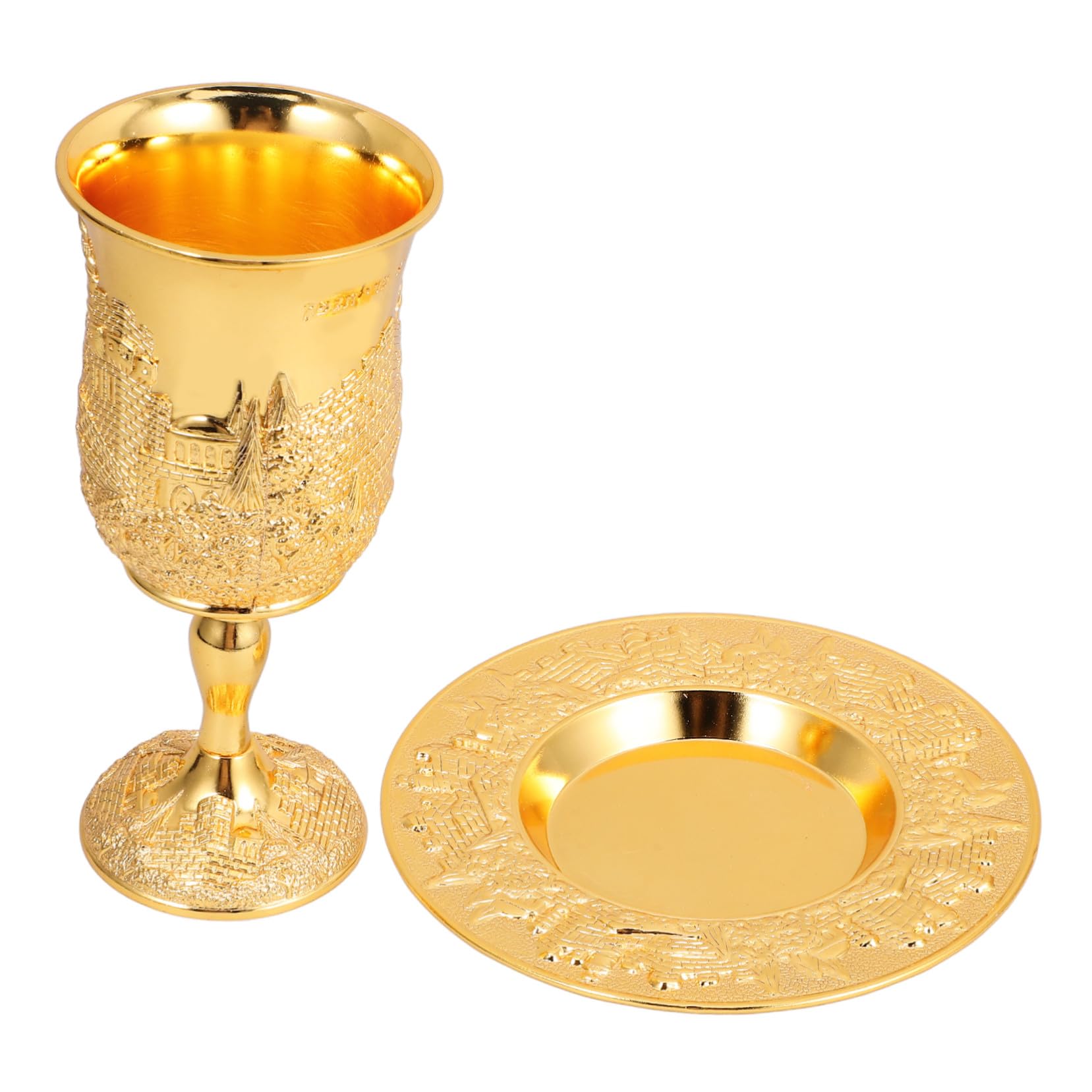 Cadeau élégant pour cérémonie religieuse : set de coupe Shabbat COLLBATH