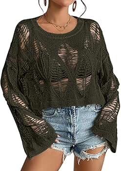 トップス soloist cut off sleeve grunge sweater $_57.JPG?set_id=8800005007