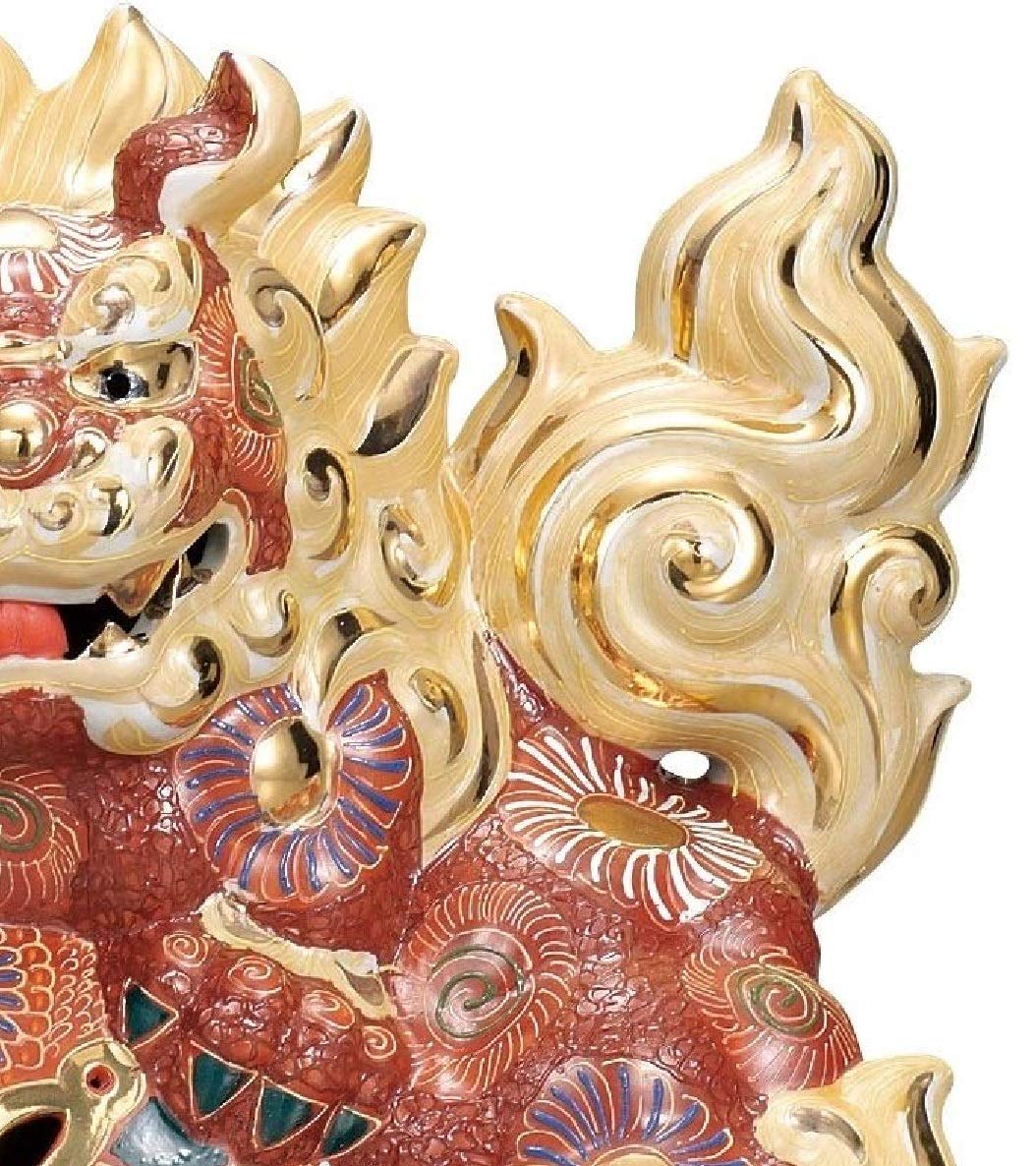 Amazon.co.jp: 【九谷焼】 10号立獅子 盛 紙箱入り : ホーム＆キッチン