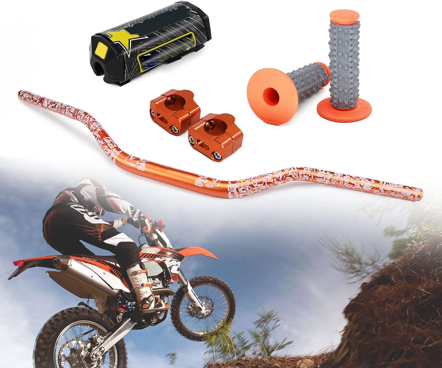 Motors Motorcycle Parts Other Motorcycle Parts Pro Racer 28mm Taper Handlebar Handle Bar For Motorcycle Dirt Pit Bike Motocross