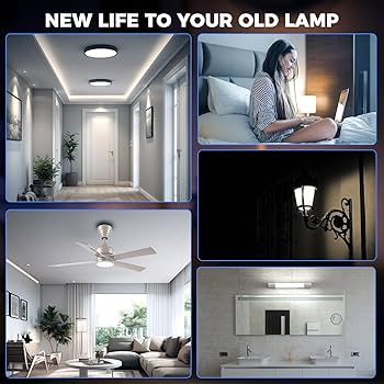 Bonlux 2-Pack 6W GX23 2-Pin LED PL Retrofit Lamp 13W GX23d