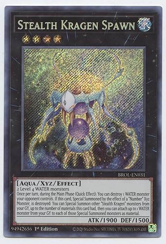 Stealth Kragen Spawn - BROL-EN031 - Secret Rare - 1ª edición
