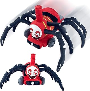 Choo Choo Charles Plush Toy, Charles Spider Train Plushies Dolls, Spider Stuffed Animal Gift for Kids (Style B)