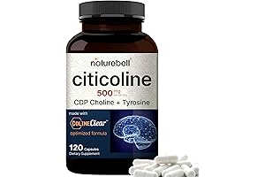 NatureBell Citicoline and Tyrosine Brain Booster Supplement