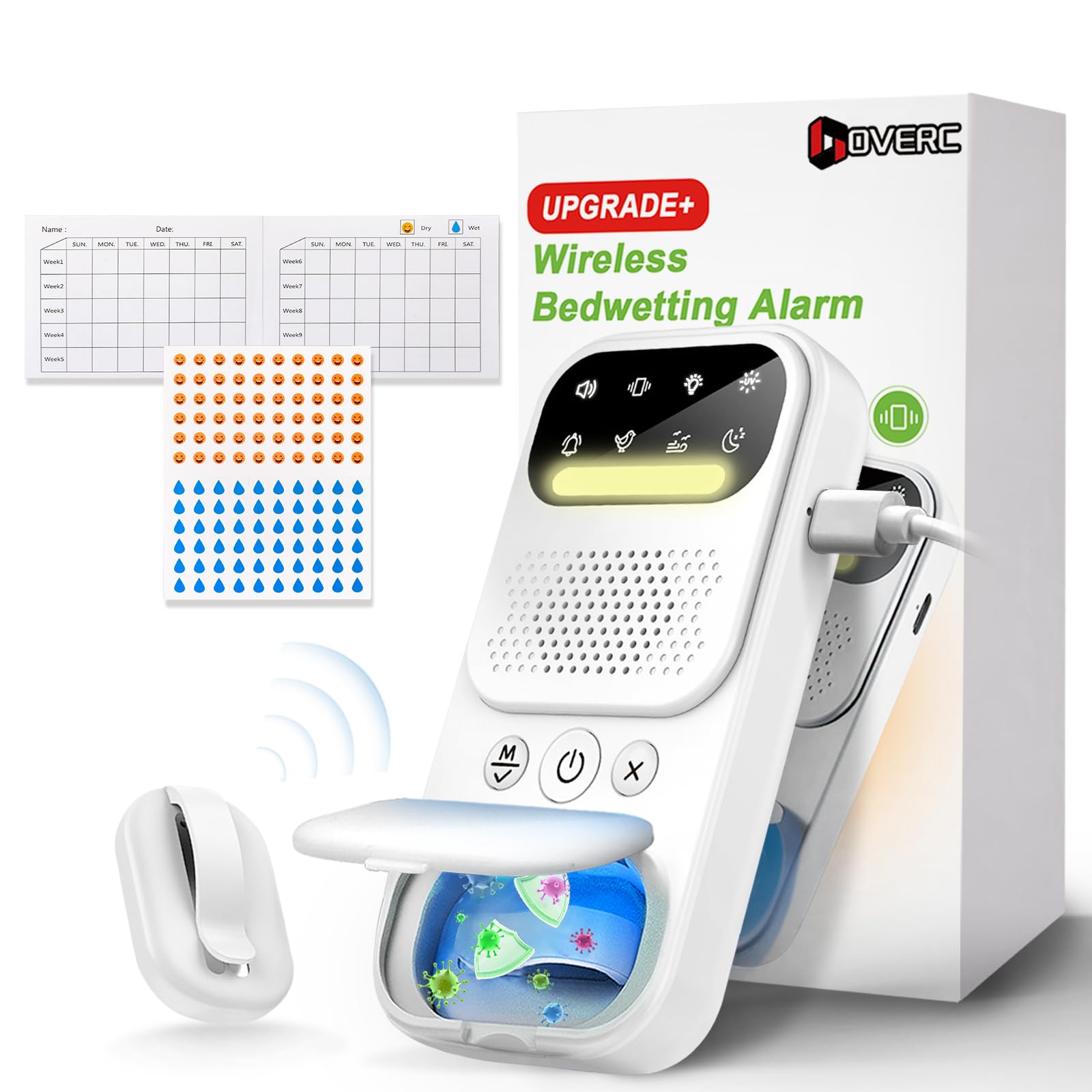 DOVERC Wireless Bedwetting Alarm