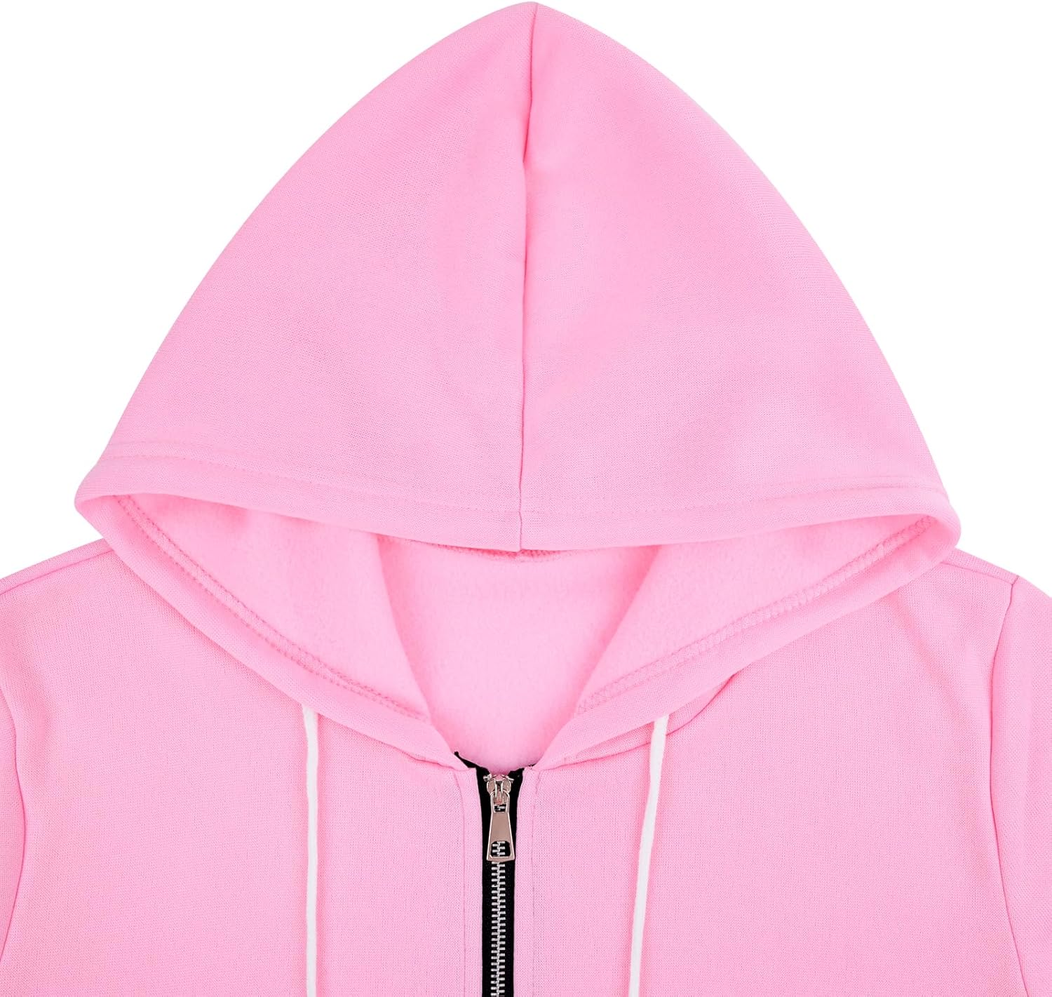 Women's Long Zip Up Oversized Hoodie Casual Loose Tunic Long Sleeve Sweatshirt Open Front Cardigan Jacket with Pockets - Image 6