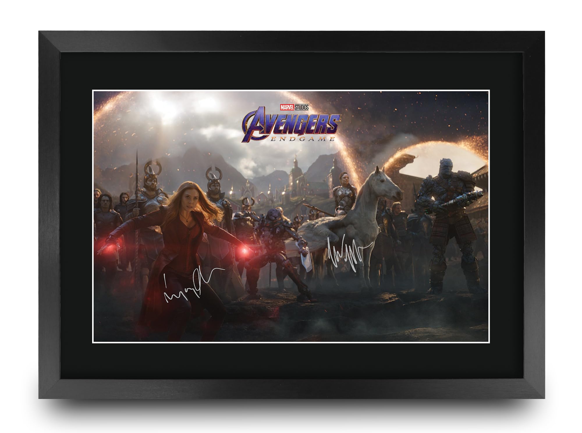 HWC Trading Avengers Endgame Scene 2 Gifts Printed Signed