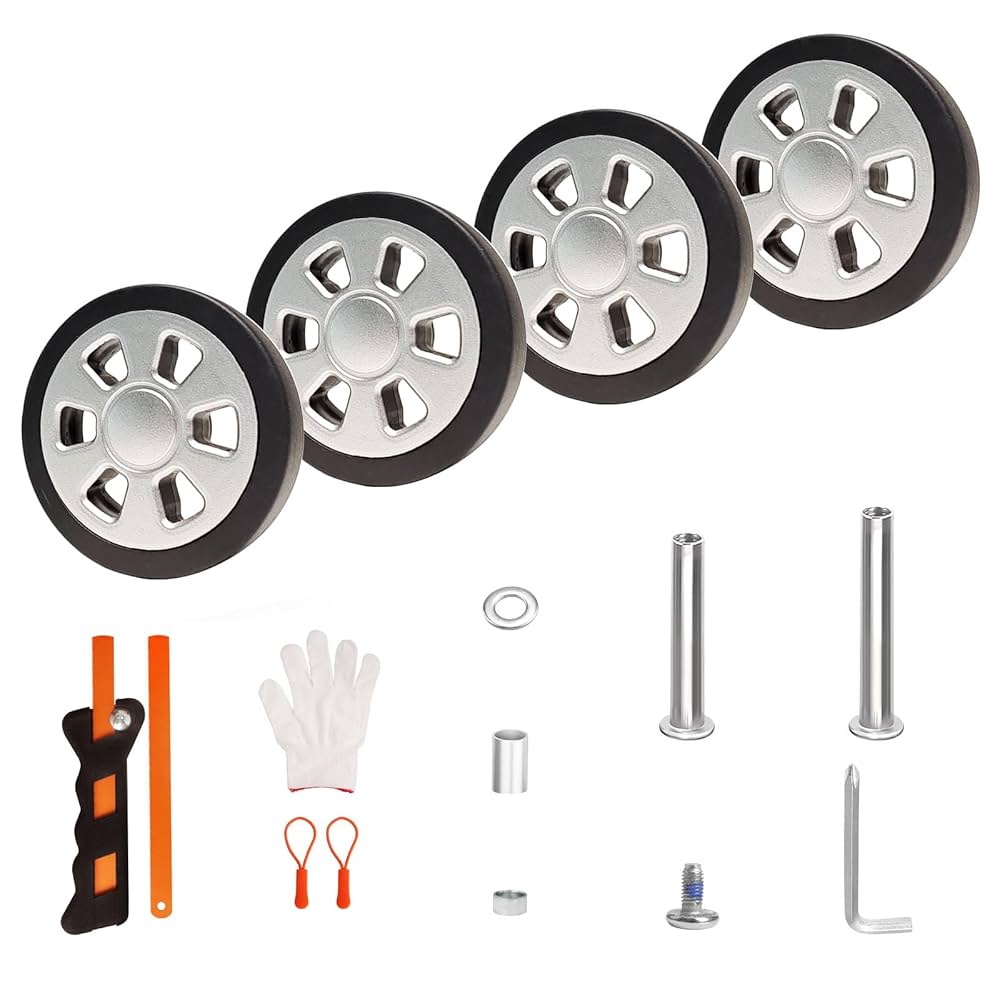 Amazon.co.jp: [ASUNTOM] ラゲッジスピナーホイール修理セット 4