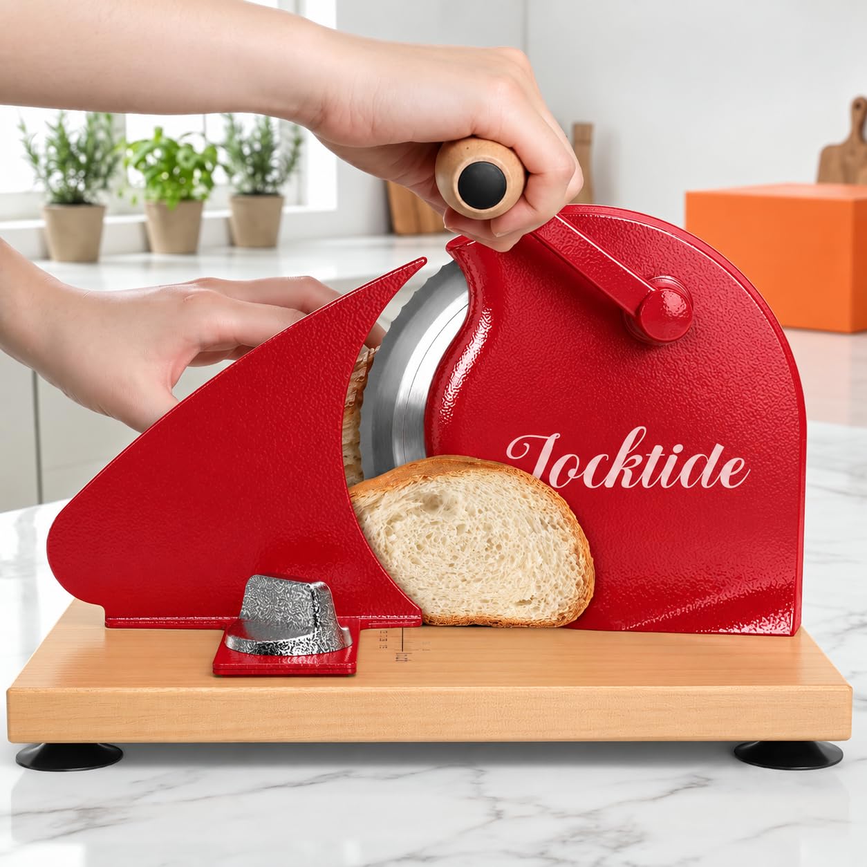 Large Bread Slicer - Adjustable & Foldable -12 Large Bread Slicer - Adjustable & Foldable -12