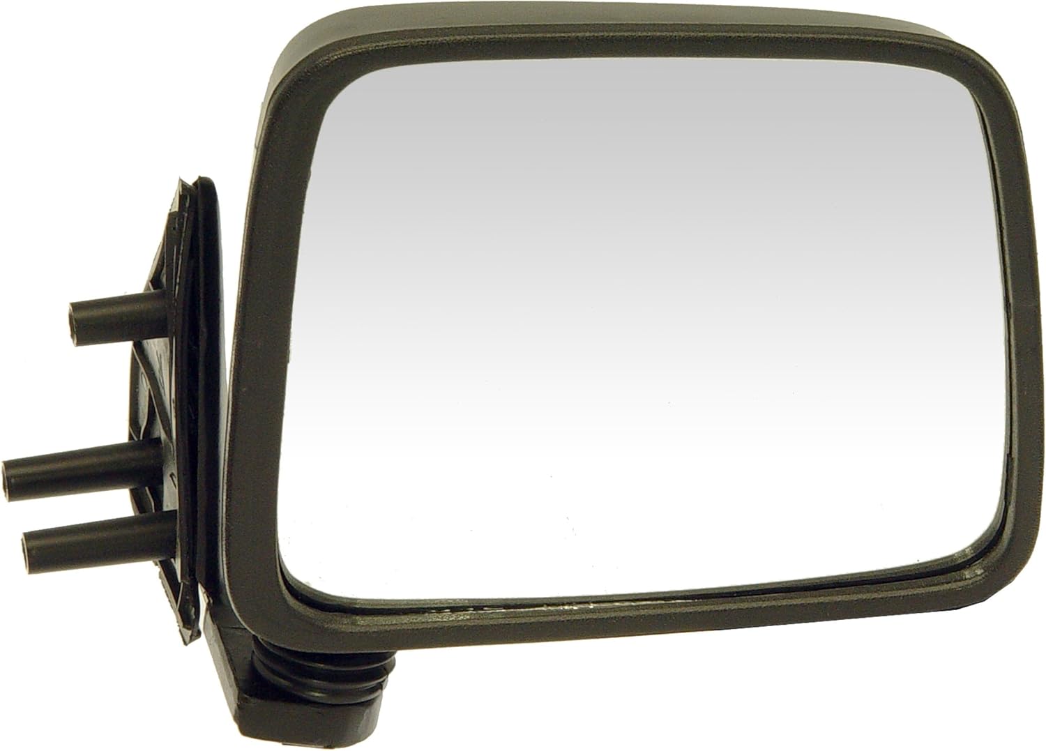 Dorman 955-202 Driver Side Manual Door Mirror - Folding Compatible with Select Nissan Models, Black