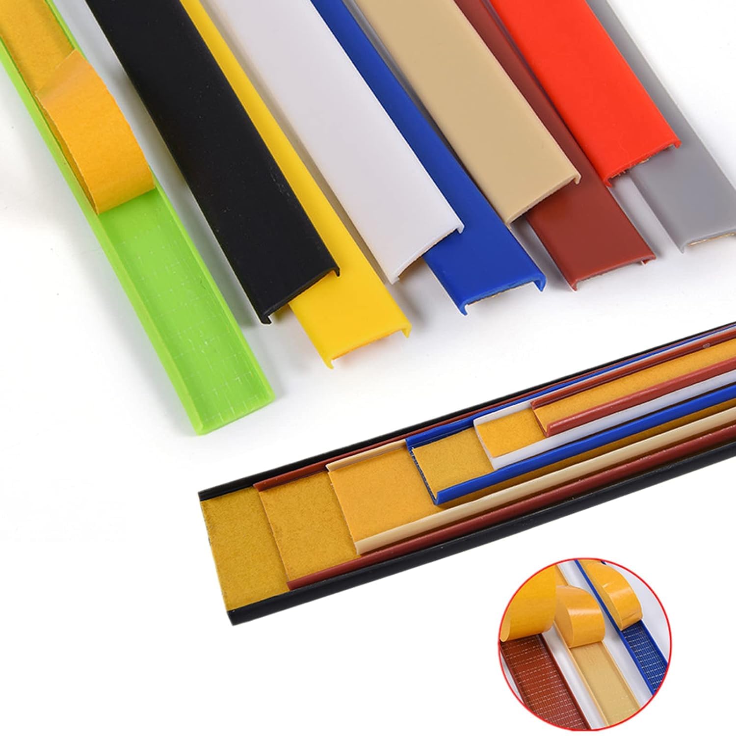 Meubles auto-adhésifs flexibles de bandes de chant TPE de 10 pieds