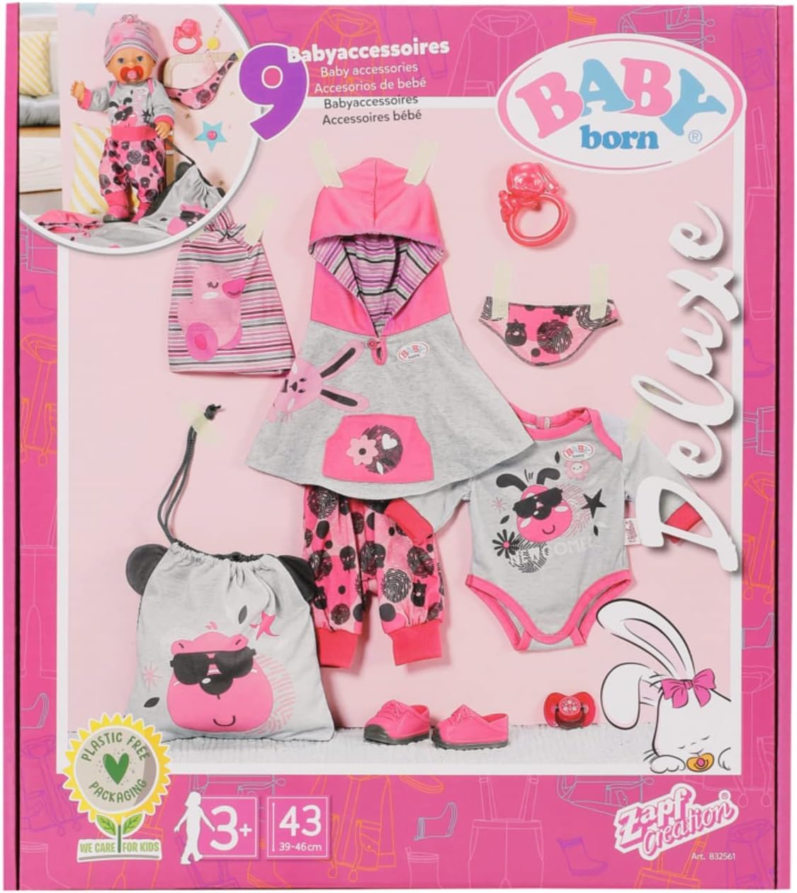 New Jacket Doll Clothes Fit For 43cm Born Baby Doll Clothes Reborn Doll Accessor