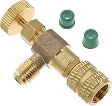 CIYODO 1Pc Válvula De Segurança Acessórios Da Válvula De Refrigerante Válvula De Ar Condicionado Automotivo Acessórios Automotivos Adaptador De Ar Condicionado Do Carro Válvula De