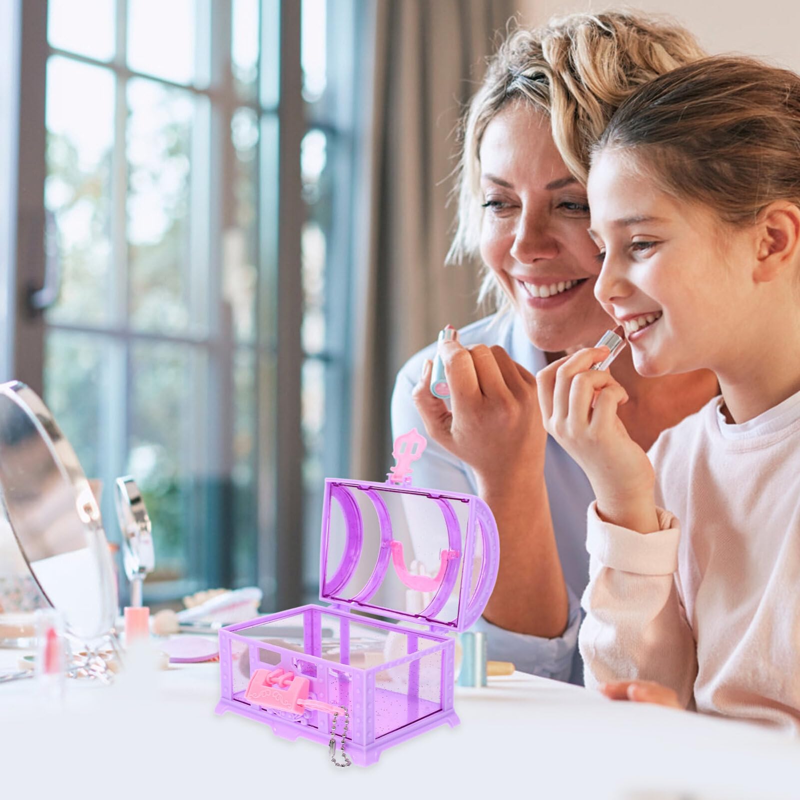 Kleine Schatztruhe Aufbewahrungsbox Aus Kunststoff Mit Schloss Und Schlüssel Für Kinder Schmuckkästchen Piratenkiste Spielzeugbox Für Party Und Zuhause