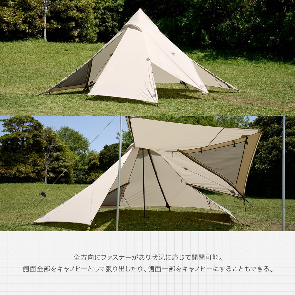 Amazon.co.jp: 鎌倉天幕 HIDEOUT-01D (DACポール) HIDEOUT SHELTER 340