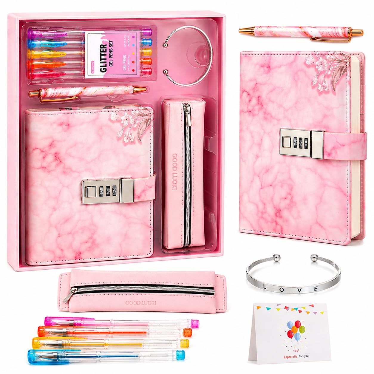 Amazon.com: WeiAlico Secret Diary with Lock for Girls Ages 8-12