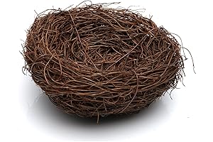 Jesse Handmade Vine Decor Bird Nest Cute Nature Craft Holiday Decor