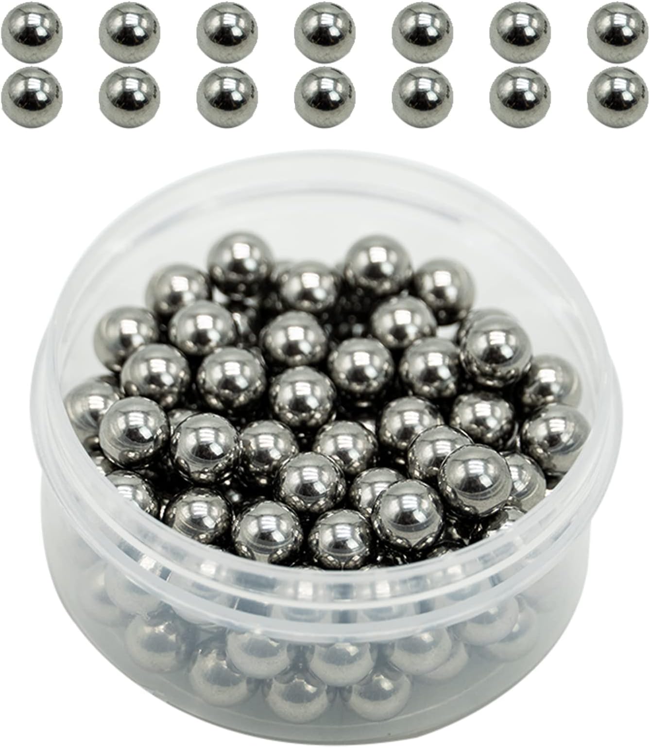 SZXMDKH Paint Agitator Balls for Model Acrylic Set, 120 Pcs Mixer, Stainless Steel Mixing Balls, 5.5mm/0.22inch