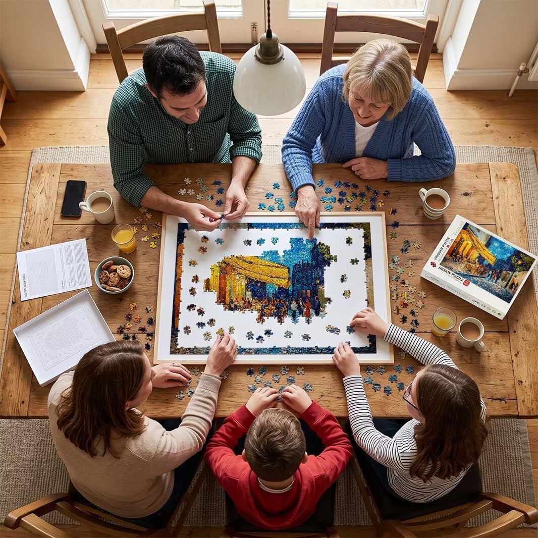 Puzzle 3000 Pièces Adultes, Puzzle Paysage Impossibles pour Adultes -4550