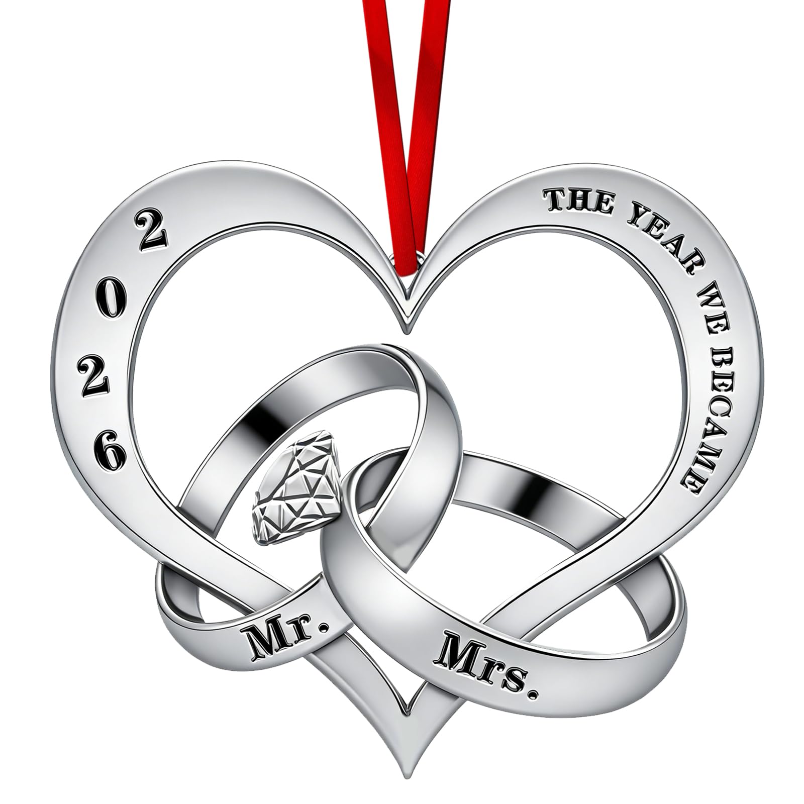 Cadeaux de mariage en métal pour couples : objet déco design Yeal Become