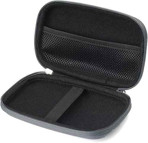 Miniatura 4 de WGear Funda semirrígida diseñada para RAVPower Power Banks RAVPower 22000 cargador portátil, bolsillo de malla para cable, correa elástica de