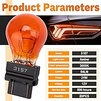 Vista 2 de ecocstm 20 bombillas traseras ámbar