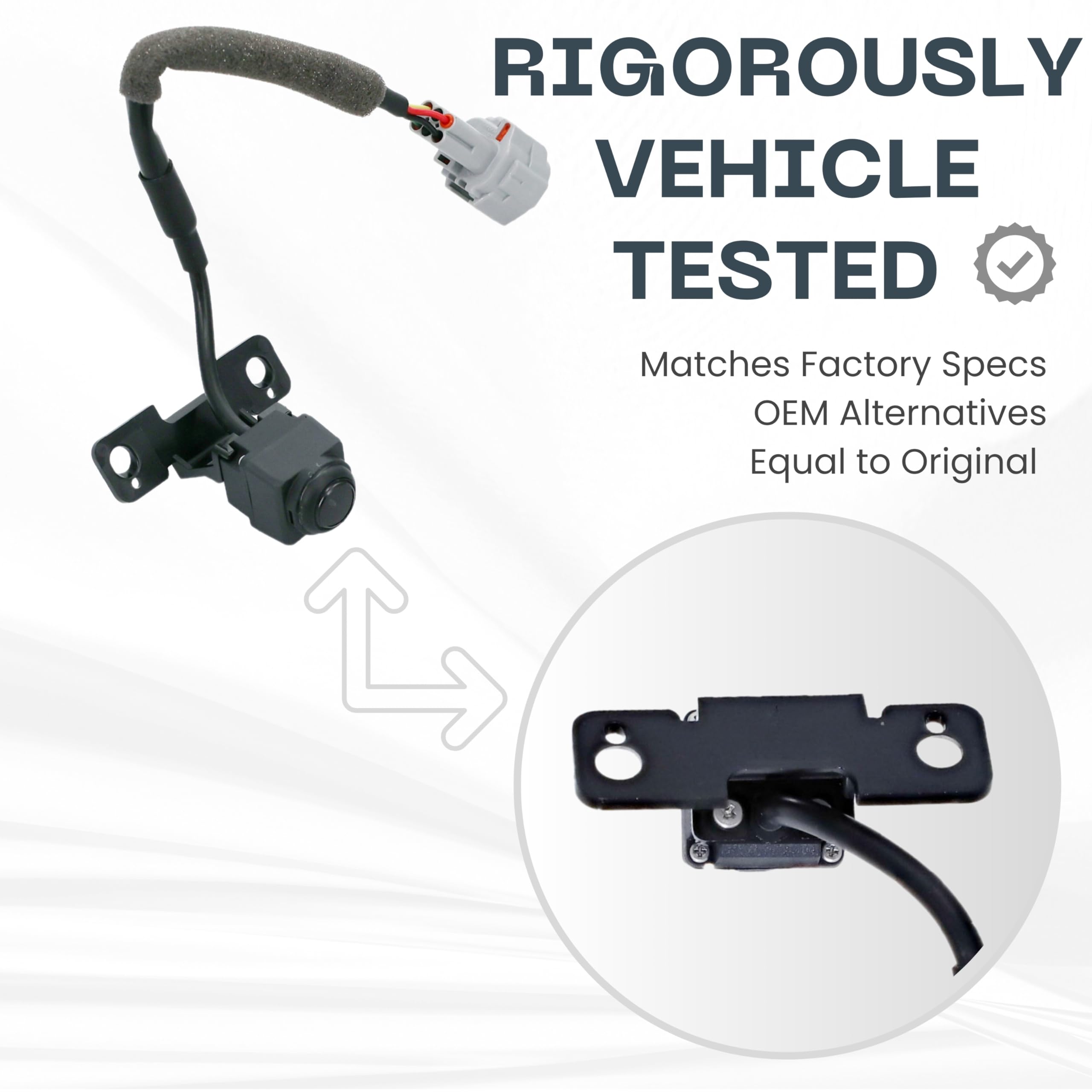 Telecamera Retrovisiva 95760 Per Hyundai Santa Fe 2013-2016 E Kia Ceed 2012-2016 – IP68, Immagine Nitida - 2