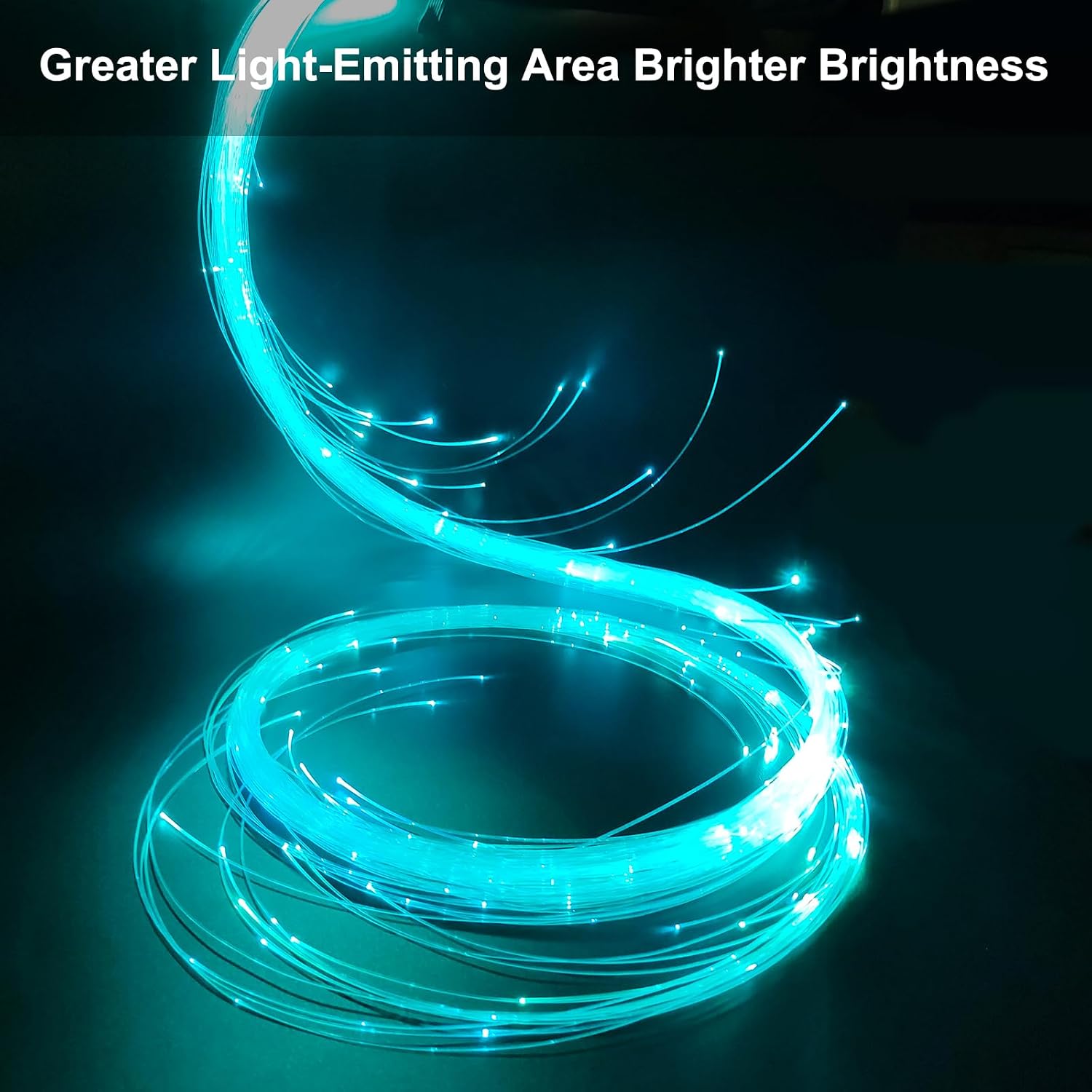 6ft LED Fiber Optic Whip Dance Space Whip with 12 Colors, 36 Color Modes 360° Swivel Pixel Rave Whip Rave Lights for Gift,Dancing Parties, Music Festival, Christmas Carnival